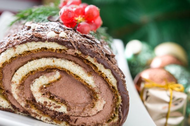 recette de la bûche de Noël