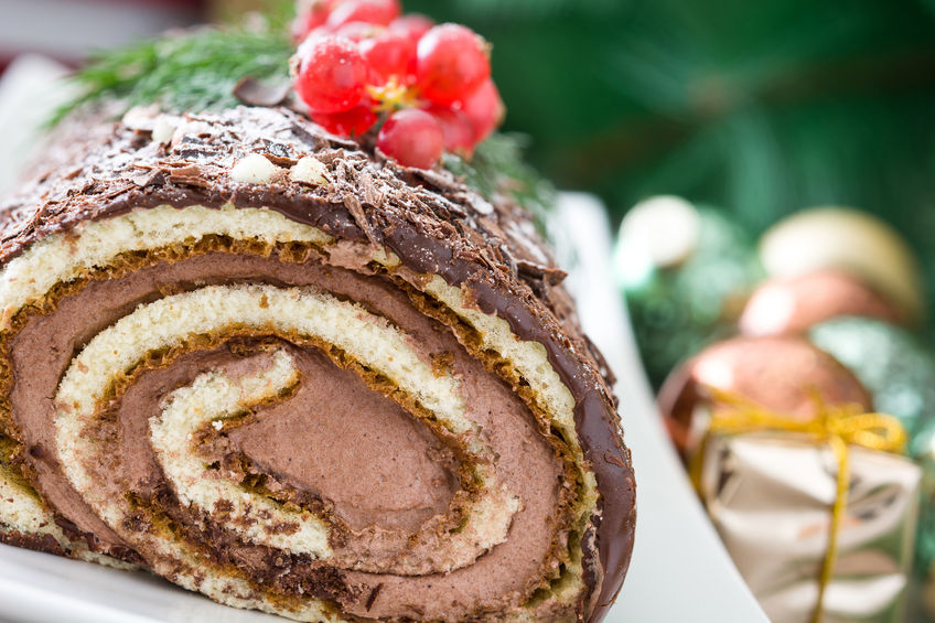 recette de la bûche de Noël