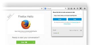 désactiver Firefox Hello