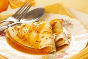 recette des crêpes Suzette