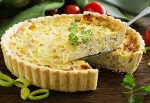 Recette de la quiche lorraine