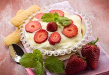 Tiramisu aux fraises