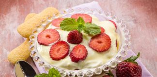 Tiramisu aux fraises