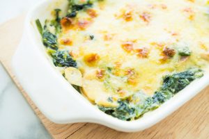 lasagnes épinards et parmesan