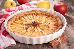 gâteau aux pommes