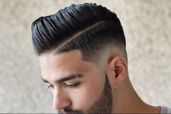 coupe de cheveux Comb over