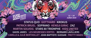 Programme festival Sion sous les Etoiles 2019