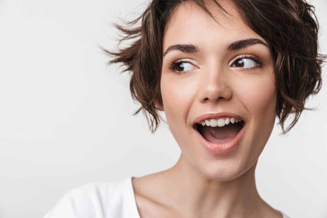 coupe de cheveux courte