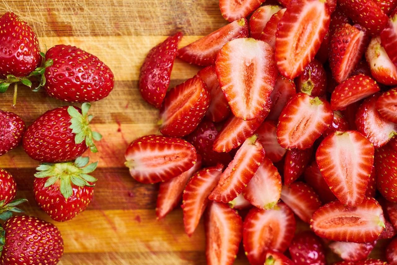 laver vos fraises à l’eau salée