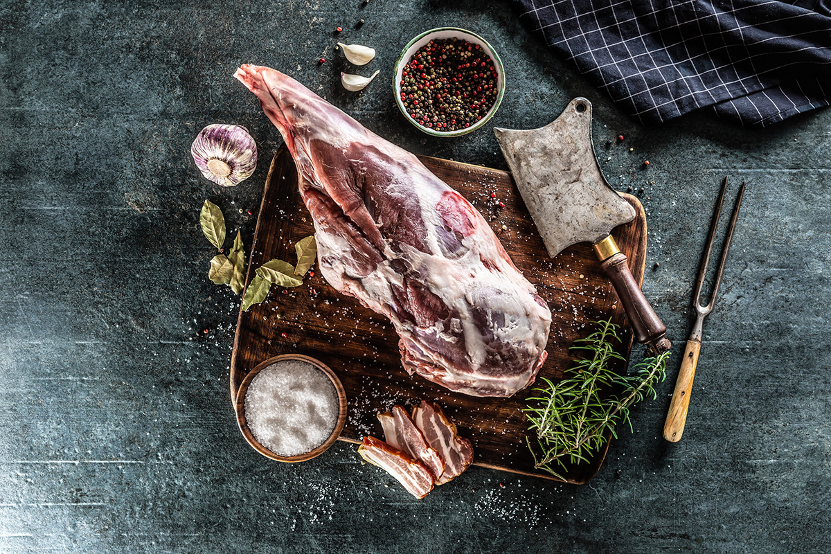 recette gigot d’agneau à l'ail