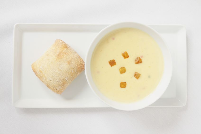 velouté de panais et de courgettes