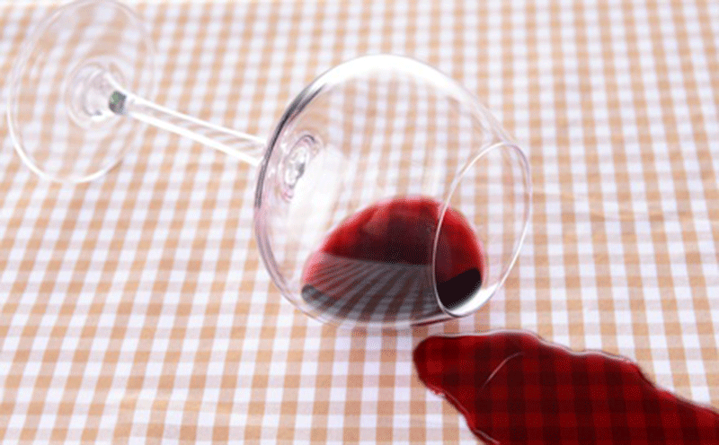 retirer une tache de vin