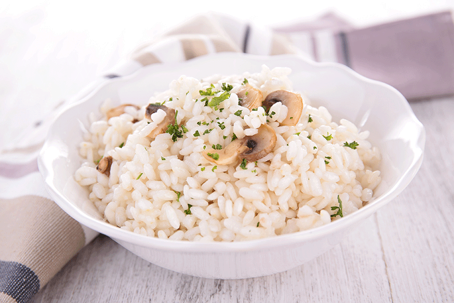 risotto aux champignons