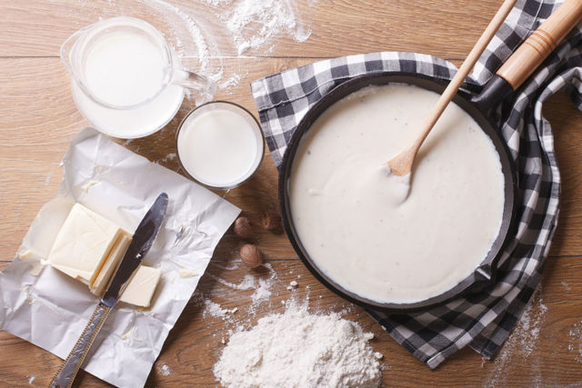 sauce-bechamel sauce béchamel
