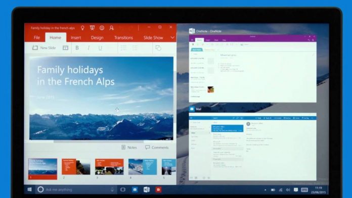 travailler sur plusieurs fenêtres sous Windows 10