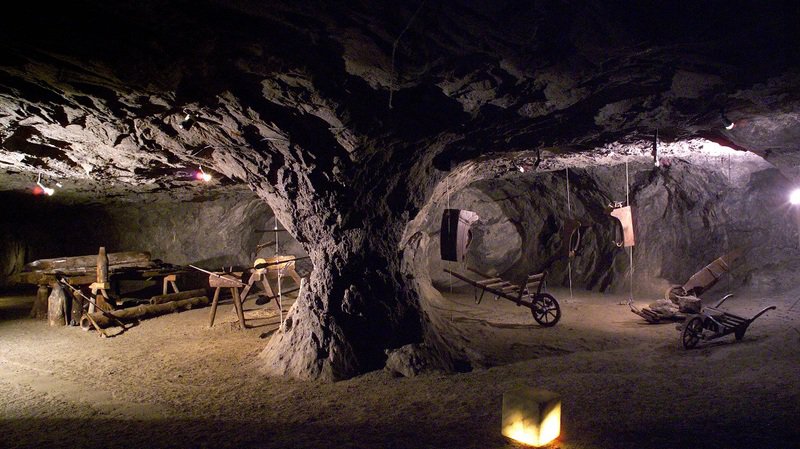 Mines de sel à Bex