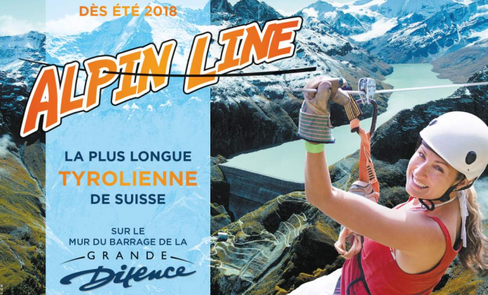 alpin-line-tyrolienne AlpinLine de la Grande Dixence