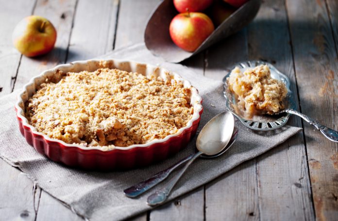 crumble-aux-pommes crumble aux pommes