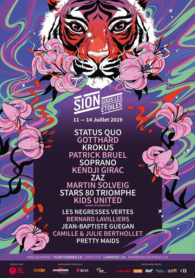 Programme festival Sion sous les Etoiles 2019