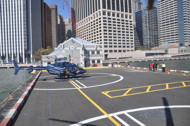 baptême de l'air hélicoptère à New York