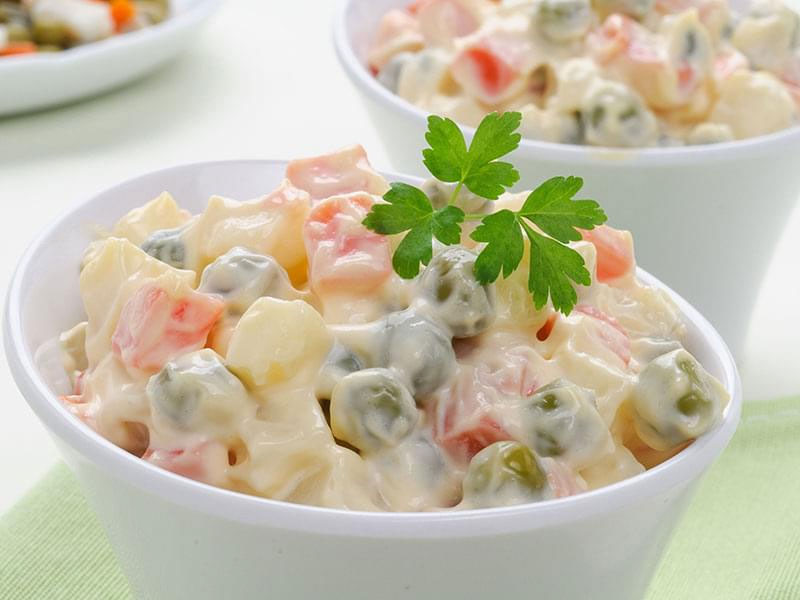 recette salade russe