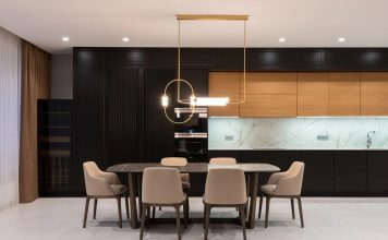 Décoration moderne avec des meubles modernes