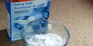 bicarbonate devant votre aspirateur