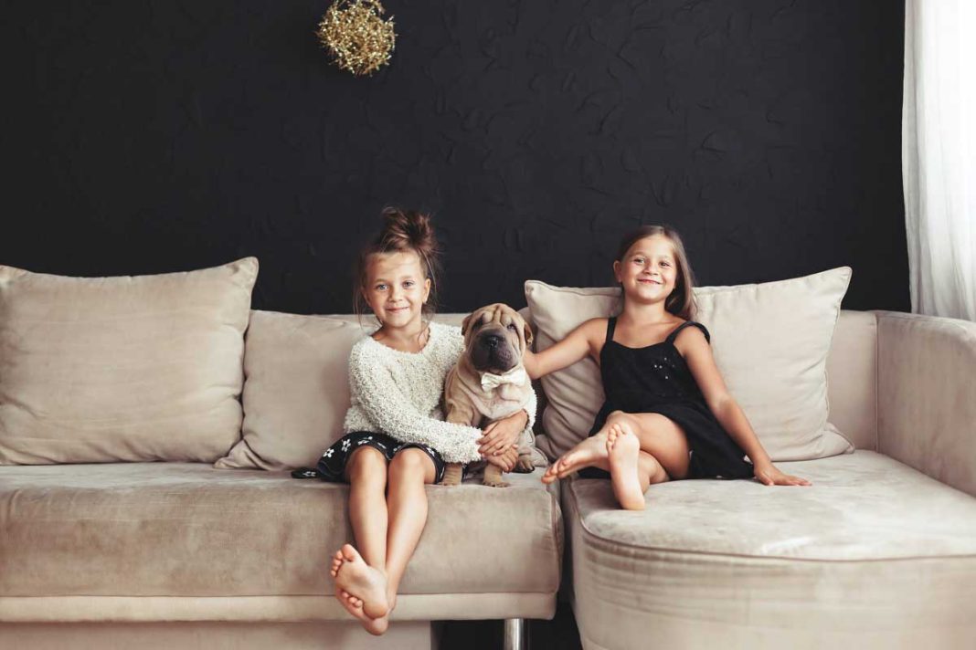 nettoyer un tissu peau de pêche
