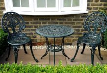 table de jardin