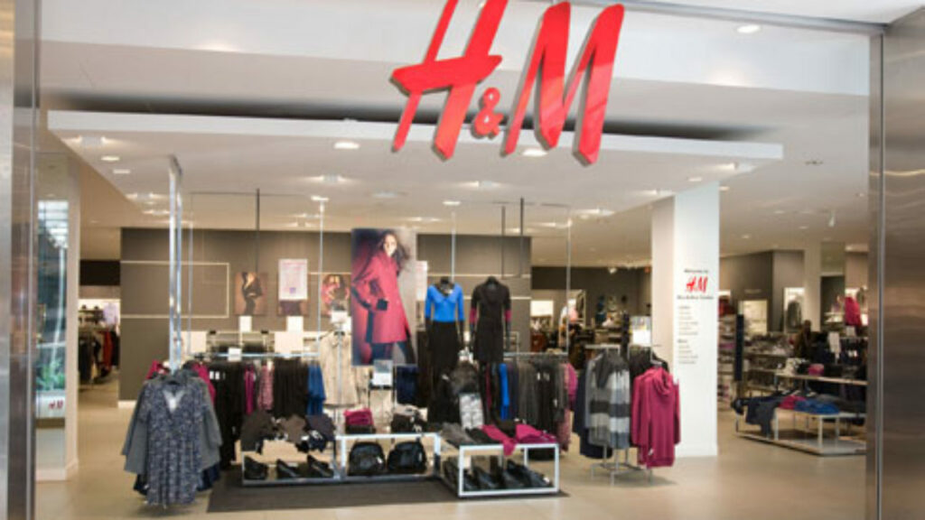 chemise rayée H&M
